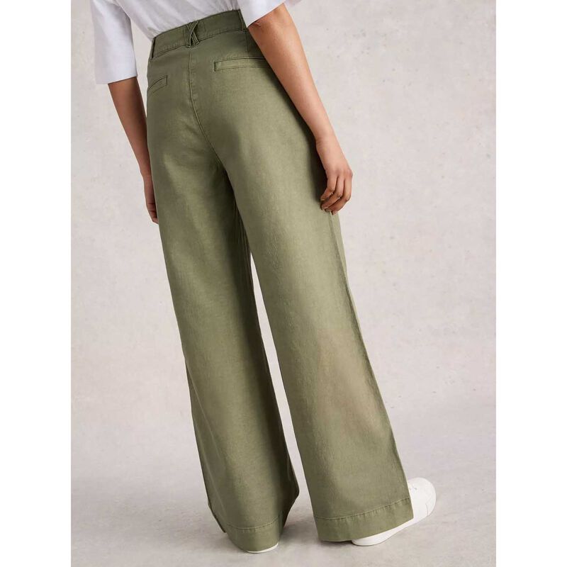 White Stuff Twister Chino Wide Leg Trouser image number 1